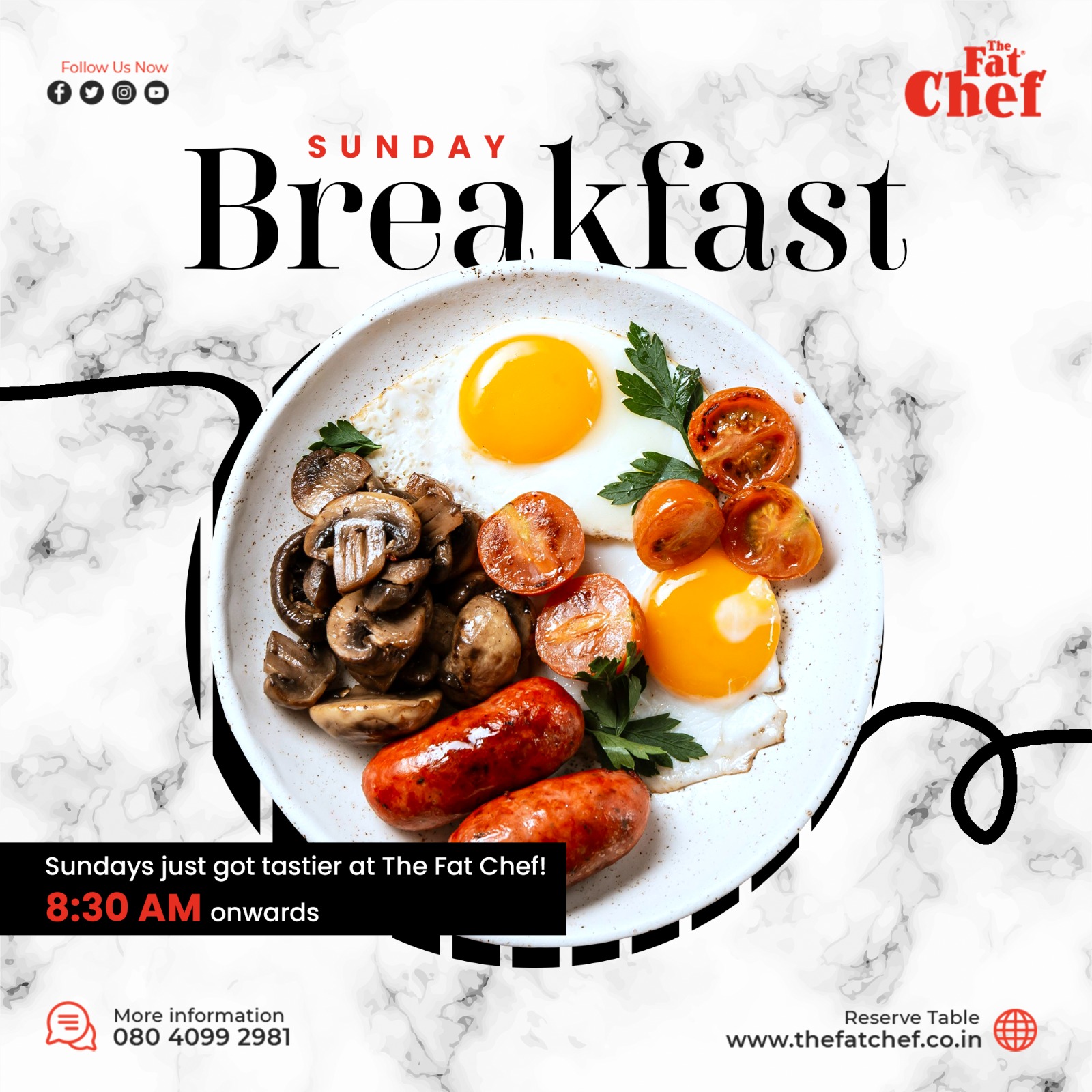 Fat Chef Whitefield: The Perfect Place to Start Your Day in Bangalore - The Fat Chef Restaurant Whitefield Bangalore