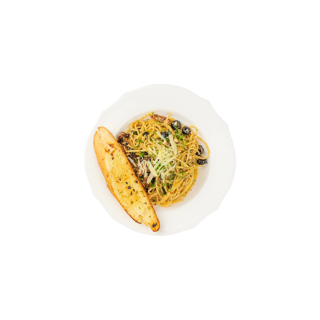 Spaghetti Algio E Oilo at The Fat Chef Whitefield Bangalore