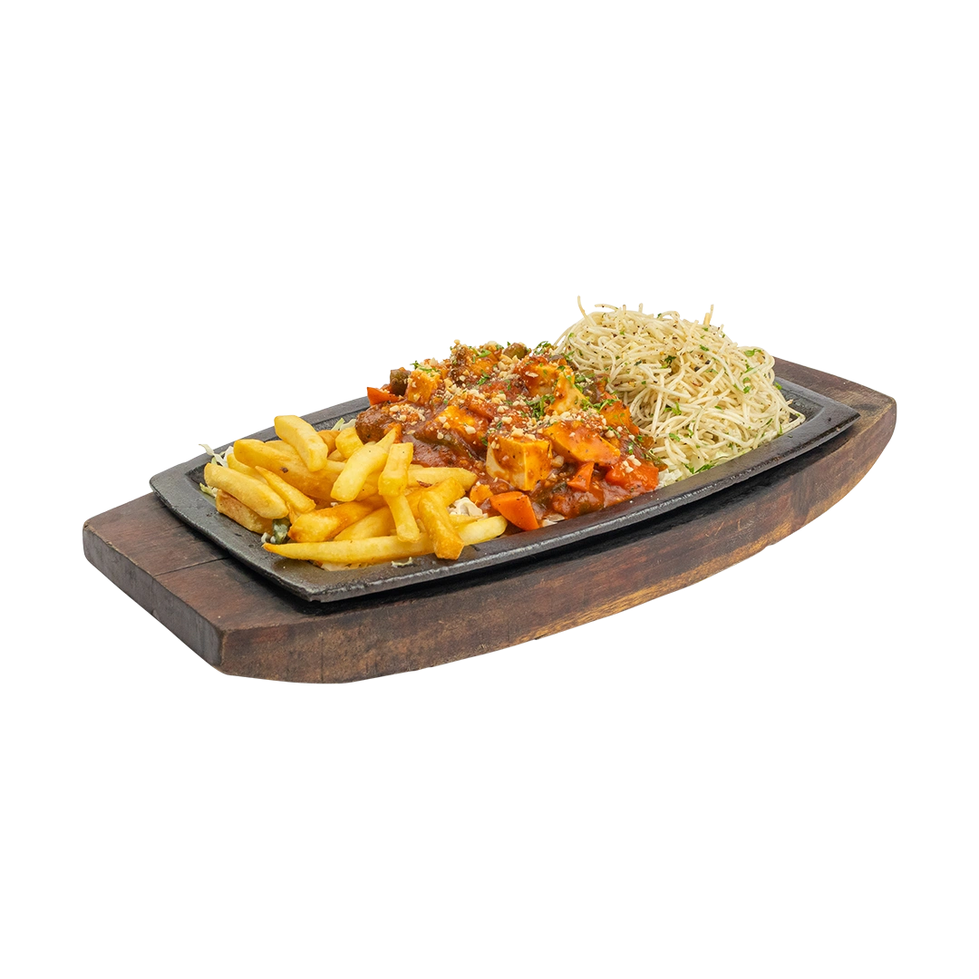 Steaks and Sizzlers Veggies & Tofu Wok Tossed In Satay Sauce